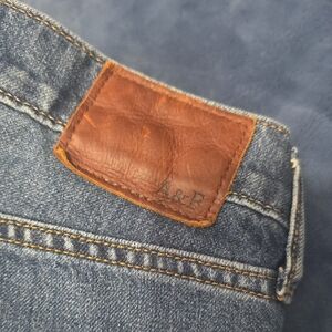 NWOT Abercrombie & Fitch Women's Blue Denim Jeans Langdon Slim Stretch 28*30